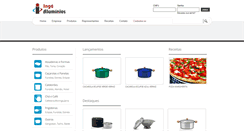 Desktop Screenshot of ingaaluminios.com.br
