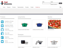 Tablet Screenshot of ingaaluminios.com.br
